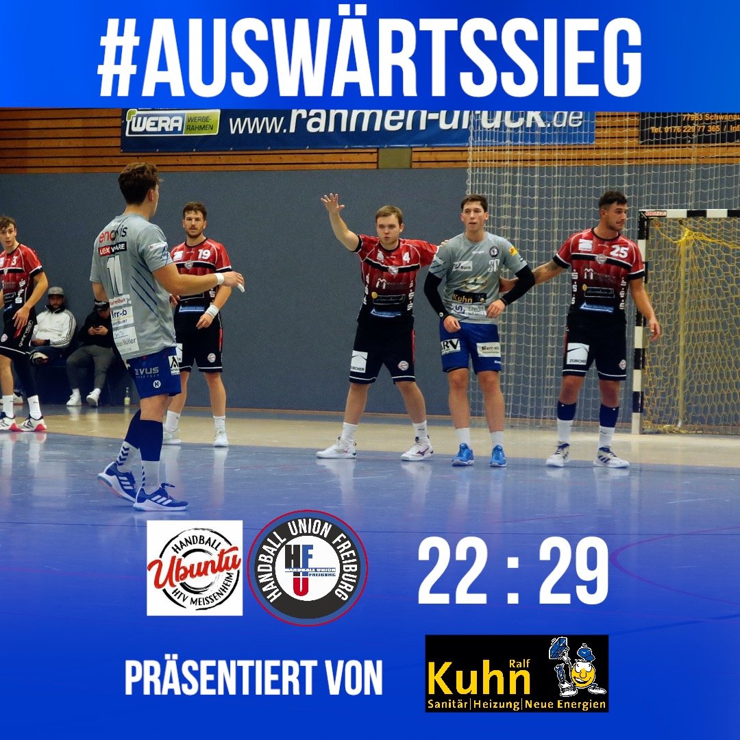 Read more about the article Handball Union Freiburg mit nächstem Auswärtserfolg