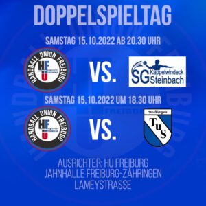 Ticket “Doppelspieltag” am 15.10.2022 in der Jahnhalle FR-Zähringen