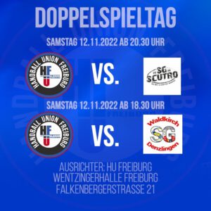 Ticket “Doppelspieltag” am 12.11.2022 in der Wentzingerhalle Freiburg