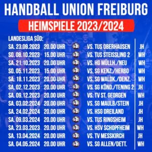 Saisonkarte “U23” Landesliga Süd 2023/2024