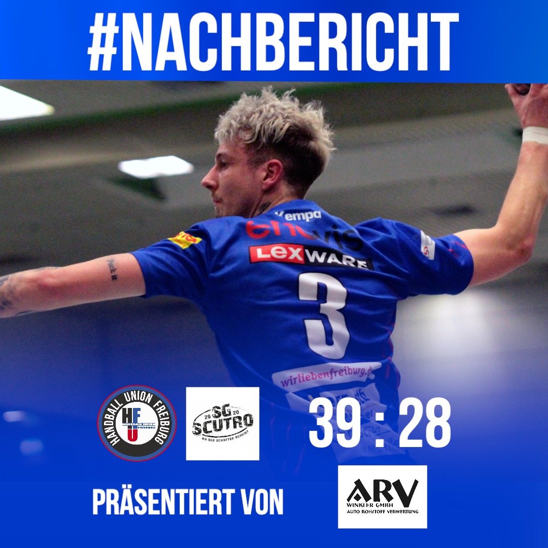 Read more about the article <strong>Handball Union Freiburg mit wichtigem Sieg </strong>