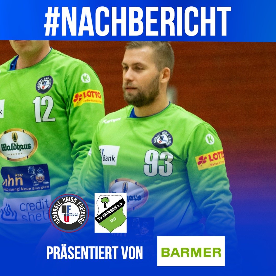 <strong>Bittere Niederlage in erwartet schwerem Spiel: Handball Union Freiburg verliert gegen den TV Ehingen</strong>
