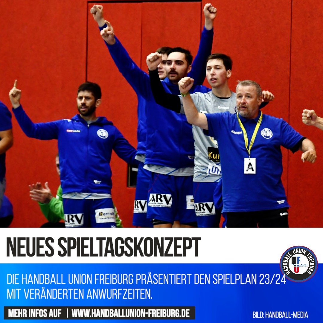 Read more about the article <strong>Handball Union Freiburg mit verändertem Spieltagskonzept</strong>