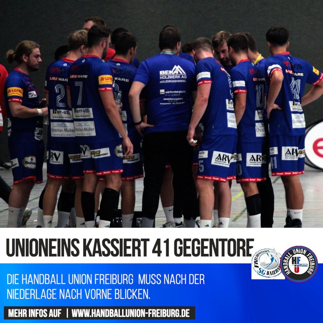 Read more about the article Handball Union Freiburg kassiert 41 Gegentore 